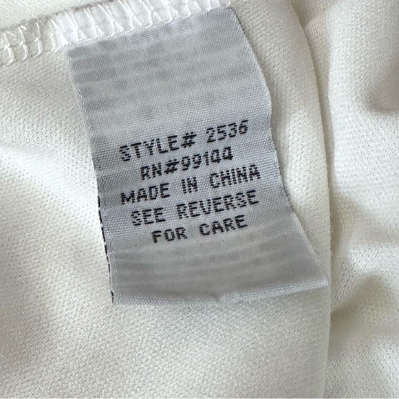 Lapis White Lace Maxi Skirt with Brown Waistband - Picture 14 of 15